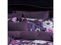 Pure Soft Purple Color Cuffed Standard Pillowcase (Single Pack)
