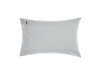 Pure Soft Light Grey Color Cuffed Standard Pillowcase (Single Pack)