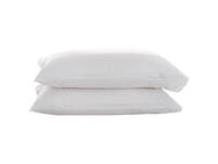 King Size Pillowcase - White (PAIR)
