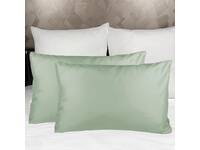 Sage Green Standard Size Pillowcases Pair