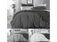 Pure Cotton Vintage Washed Quilt Cover Set