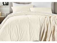 Last Stock - Vintage Washed Quilt Cover Set (Linen Color)