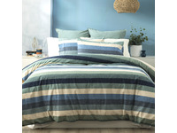 Park Avenue Egyptian Cotton Flannelette Quilt cover set (Marina)