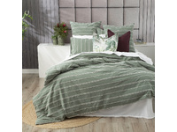 Double Size Renee Taylor Hudson Sage Quilt Cover Set