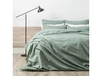 Last Stock - King Size Forest Lorimer 300TC Stone Washed Cotton Quilt Cover Set