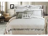 3pcs Queen Bed - Sequins White Quilt Cover / Duvet Cover Set