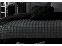Cossette Black Square cushion cover 45xx45cm