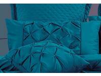  Fantine Teal Square Cushion Cover (45x45cm)