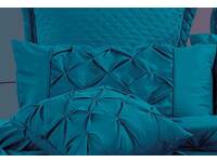  Fantine Teal Square Cushion Cover (45x45cm)