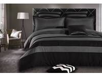 Double Size Iena Grey Quilt Cover Set