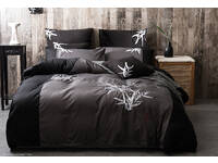 Double size Oriental Bamboo Quilt Cover Set