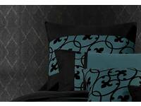 European Pillowcases for Lyde Teal Set  (Twin Pack)