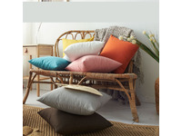 45x45cm Cotton Canvas Cushion Cover (multiple colors)
