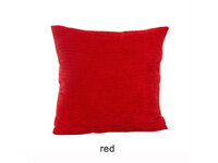Corduroy Cushion Cover - Red