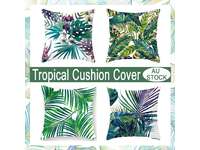 45cm Square Tropical Cushion Cover Collection