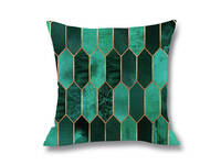 45cm Green Cushion Cover  - 3