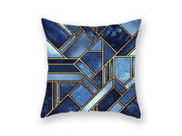 45cm Navy Blue Cushion Cover  - 1