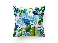 45x45cm Flannel Aqua Blue Turquoise Green Cushion Cover Collection - 2