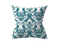 Modern 45x45cm Teal Square Cushion Cover Collection - 11