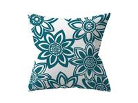 Modern 45x45cm Teal Square Cushion Cover Collection - 2