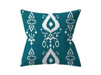 Modern 45x45cm Teal Square Cushion Cover Collection - 10
