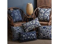 Deep Blue Vintage Porcelain Cushion Cover (multiple designs)