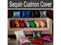 40cm Sequins Cushion Cover (multiple designs)