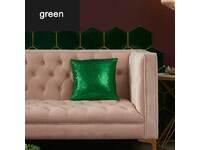Sequins Cushion Cover - Green