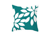 45cm Teal Yellow Cushion Cover  - 4