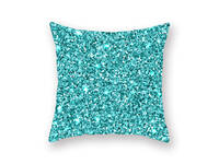 Teal square cushion cover - 8