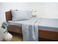 Queen Size Ardor 1900TC Cotton Rich Sheet Set [color: Blue]