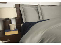 Queen Size Ardor 1900TC Cotton Rich Sheet Set [color: Grey]