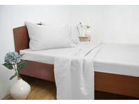 Queen Size Ardor 1900TC Cotton Rich Sheet Set [color: White]
