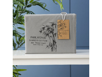 Mega Queen Size 500TC Bamboo Cotton Sheet set (Charcoal Grey)