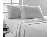 King Single size Park Avenue flannelette Sheet Set (Stone)