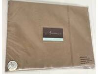 King Size Mocha Color Cotton Fitted / Flat Sheet Set (Last Stock)