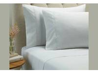 1000TC Egyptian Cotton White Essex Sheet set (Mega King Size)