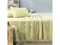 Park Avenue 175 GSM Egyptian Cotton Flannelette Sheet Set (Florentine)