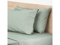 Queen Size Forest Lorimer 300TC Stone Washed Cotton Sheet set
