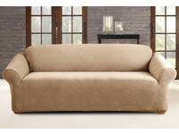 3 SEATER Pearson Stretch Sofa Cover (Dark Flax)