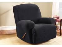 RECLINER Pearson Stretch Sofa Cover (Ebony)