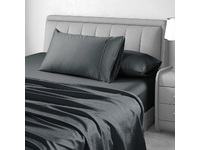 Luxton 1000TC Egyptian Cotton Sheet Set (Dark Grey)