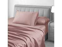 Luxton 1000TC Egyptian Cotton Sheet Set (Dusty Pink)