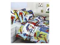 Double Size Quilt cover Set for Super Hero Design for kids