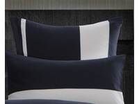 Gabii Navy Blue European Pillowcases (Pair)