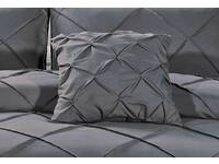 Abel Grey Square Cushion Cover