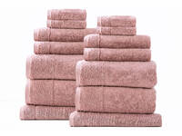 Renee Taylor Aireys Towel Cherwood Colour 14pcs Towel Pack