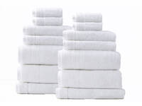 Renee Taylor Aireys Towel Snow Colour 14pcs Towel Pack