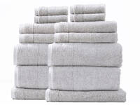 Renee Taylor Aireys Towel Vapour Colour 14pcs Towel Pack