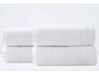 Renee Taylor Aireys Towel Snow Colour 2pcs Bath Sheet Pack 80x160cm